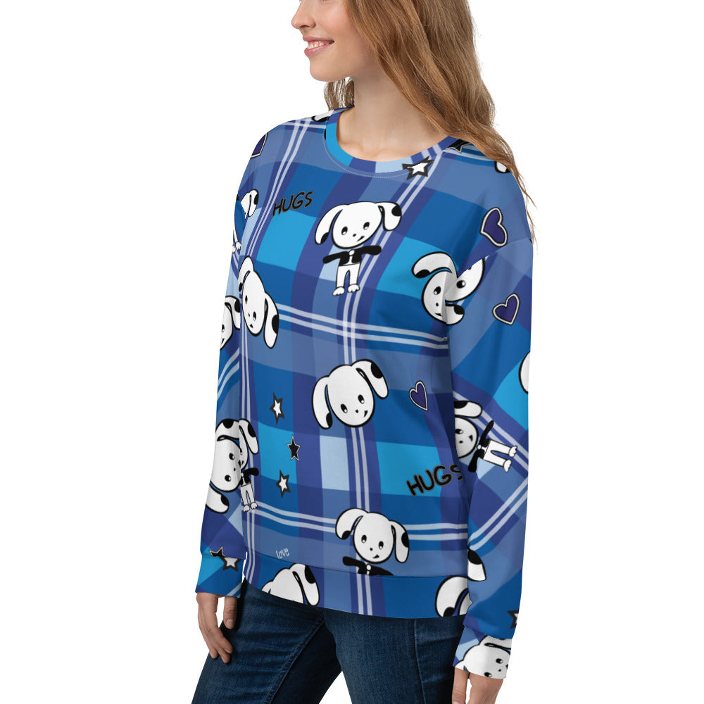 Diggy doggy puppy love Unisex Sweatshirt