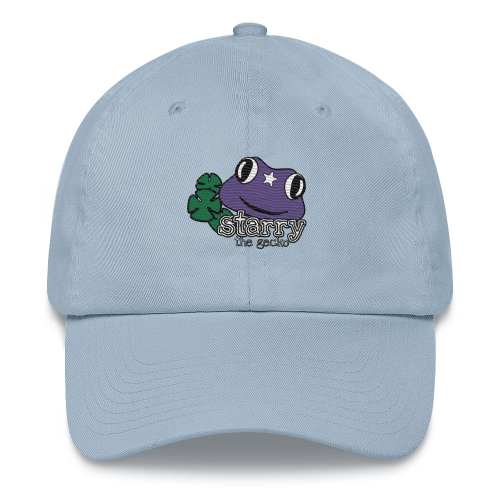 Starry the gecko logo hat
