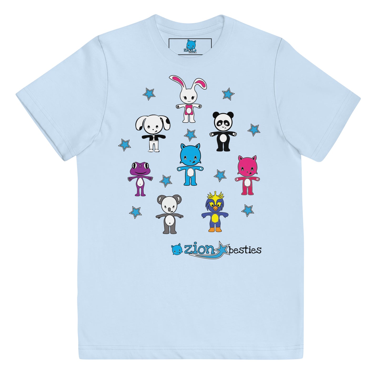 Zion Kitty besties Youth jersey t-shirt